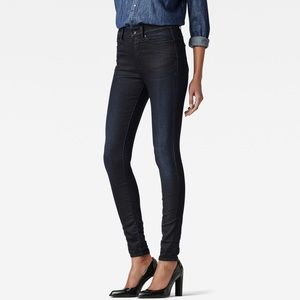 NWT G-Star Raw ‘Midge’ skinny coated denim sz 26